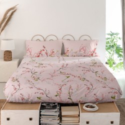 Oberlaken HappyFriday Chinoiserie rose Bunt 240 x 270 cm (asiatico/oriental)