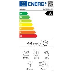 Waschmaschine Samsung WW90CGC04DAEEC 60 cm 1400 rpm 9 kg