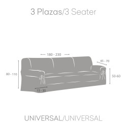 Sofabezug Eysa VALERIA Senf 100 x 110 x 230 cm