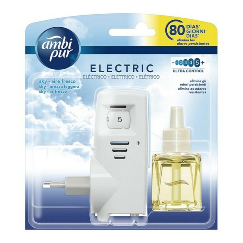 Elektrischen Lufterfrischer + Nachfüllpackung Sky Ambi Pur (21,5 ml)