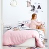 Bettdeckenbezug HappyFriday Blush Bunt 155 x 220 cm