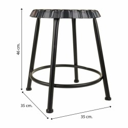 Hocker Alexandra House Living Metall Eisen 35 x 46 x 35 cm