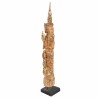 Deko-Figur Alexandra House Living Braun Holz 7 x 76 x 12 cm