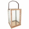 Laterne Alexandra House Living Kupfer Glas Edelstahl 18 x 30 x 18 cm