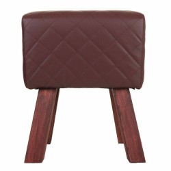 Hocker Alexandra House Living PVC Holz MDF 30 x 47 x 36 cm