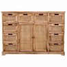 Anrichte Alexandra House Living Paulonia-Holz 33 x 78 x 113 cm