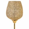 Kerzenschale Alexandra House Living Gold Glas Eisen 19 x 93 x 19 cm