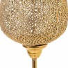 Kerzenschale Alexandra House Living Gold Glas Eisen 19 x 93 x 19 cm