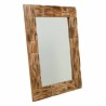 Wandspiegel Alexandra House Living natürlich Holz MDF 84 x 2 x 62 cm