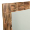 Wandspiegel Alexandra House Living natürlich Holz MDF 84 x 2 x 62 cm