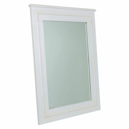 Wandspiegel Alexandra House Living Weiß Glas Tannenholz 3 x 90 x 70 cm