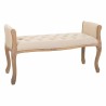 Hocker Alexandra House Living Creme Kautschukholz 48 x 60 x 113 cm