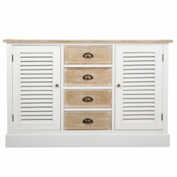 Anrichte Alexandra House Living Weiß Paulonia-Holz Holz MDF 40 x 80 x 124 cm