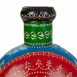 Vase Alexandra House Living Eisen 16 x 29 x 22 cm