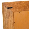 Wandspiegel Alexandra House Living Braun Messing Mango-Holz Holz MDF 1 x 88 x 49 cm