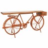 Eingangsbereich Alexandra House Living Bike Kupfer Holz Eisen 50 x 94 x 198 cm