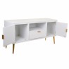 Anrichte Alexandra House Living Weiß Gold 40 x 61 x 121 cm