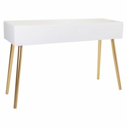 Konsolentisch mit Schubladen Alexandra House Living Gold Holz MDF 41 x 78 x 120 cm