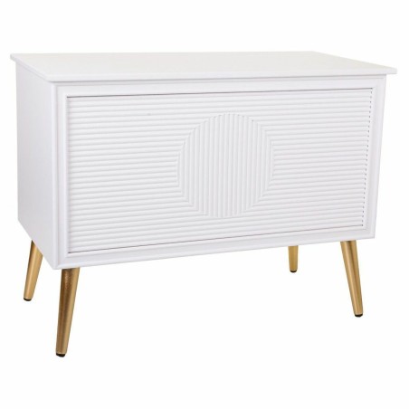 Kofferbank Alexandra House Living Gold Holz MDF 41 x 62 x 83 cm