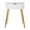 Nachttisch Alexandra House Living Gold 39 x 67 x 47 cm