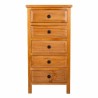 Schubladenschrank Alexandra House Living Braun Kiefernholz Holz MDF 93 x 37 x 47 cm