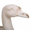 Blumentopf Alexandra House Living Swan Fiberglas Magnesium 35 x 48 x 51 cm