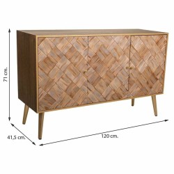 Anrichte Alexandra House Living Braun Paulonia-Holz 41 x 71 x 120 cm