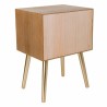 Nachttisch Alexandra House Living Braun 35 x 61 x 44 cm