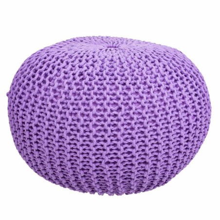 Puff Alexandra House Living Violett polystyrol 45 x 30 x 45 cm