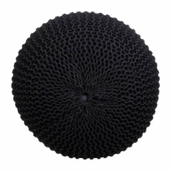 Puff Alexandra House Living Schwarz polystyrol 45 x 30 x 45 cm