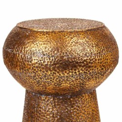 Hocker Alexandra House Living Gold Eisen 35 x 44 x 35 cm