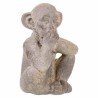 Deko-Figur Alexandra House Living Grau Magnesium Affe 26 x 40 x 35 cm