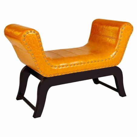 Hocker Alexandra House Living Orange Polyurethan Holz MDF 40 x 65 x 90 cm