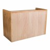 Hocker Alexandra House Living Braun natürlich Paulonia-Holz Holz MDF 38 x 53 x 80 cm Schuhschrank