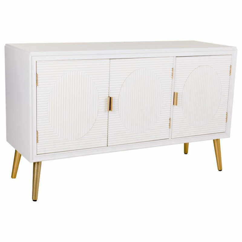 Anrichte Alexandra House Living Weiß Gold Holz MDF 41 x 71 x 120 cm