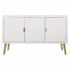 Anrichte Alexandra House Living Weiß Gold Holz MDF 41 x 71 x 120 cm