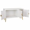 Anrichte Alexandra House Living Weiß Gold Holz MDF 41 x 71 x 120 cm