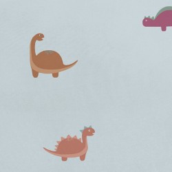 Kissenbezug HappyFriday Mini Dinosaur Bunt 50 x 75 cm