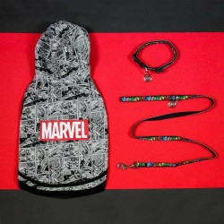 Hundehalsband Marvel XXS/XS Schwarz
