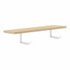 Regale Confortime Hellbraun Holz MDF 60 x 23,5 x 1,5 cm (6 Stück)