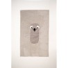 Decke Crochetts Decke Grau Koala 85 x 145 x 2 cm