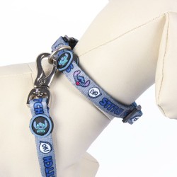 Hundehalsband Stitch Dunkelblau S/M