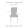 Stuhlüberzug Eysa BRONX Terrakotta 50 x 55 x 50 cm 2 Stück