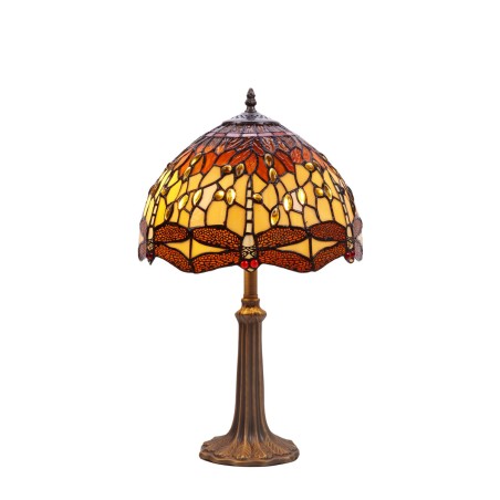 Tischlampe Viro Belle Amber Bernstein Zink 60 W 30 x 50 x 30 cm