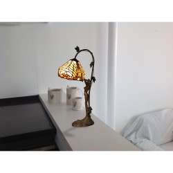Tischlampe Viro Dalí Braun Zink 60 W 20 x 54 x 20 cm