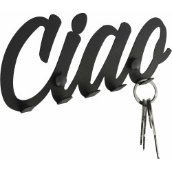 Schlüsselhalter Etterr Ciao Schwarz 22 x 15 x 2 cm
