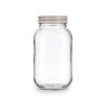 Topf Quid Moss Grau Glas 1 L (Pack 6x)