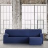 Abdeckung für Chaiselongue mit kurzem Arm rechts Eysa BRONX Blau 110 x 110 x 310 cm