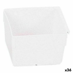 Mehrzweckbox Modular Weiß 8 x 8 x 5,3 cm (36 Stück)