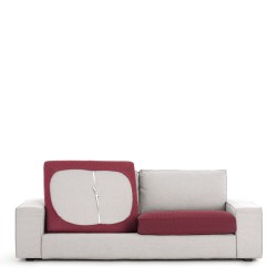 Sofabezug Eysa JAZ Burgunderrot 85 x 15 x 100 cm